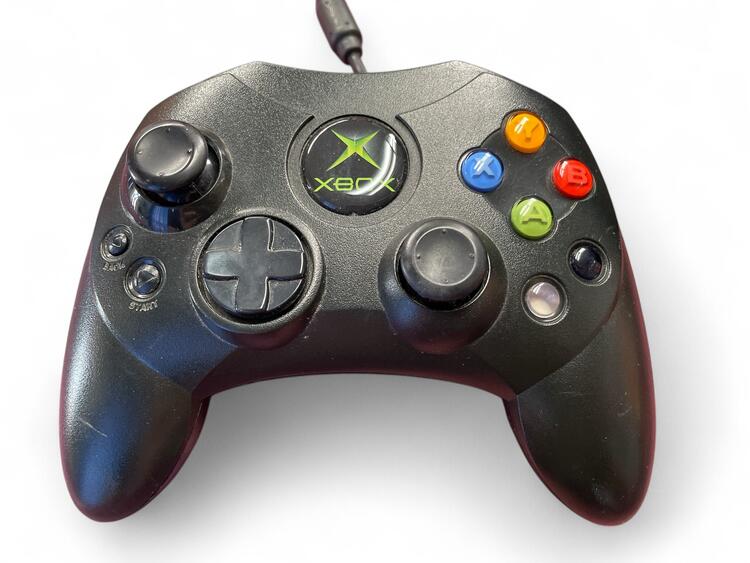 Microsoft Xbox Original Black Console - Tested works (used)