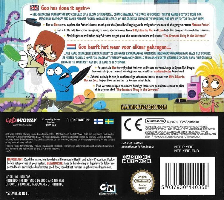 Foster's Home for Imaginary Friends: Imagination Invaders (usagé)