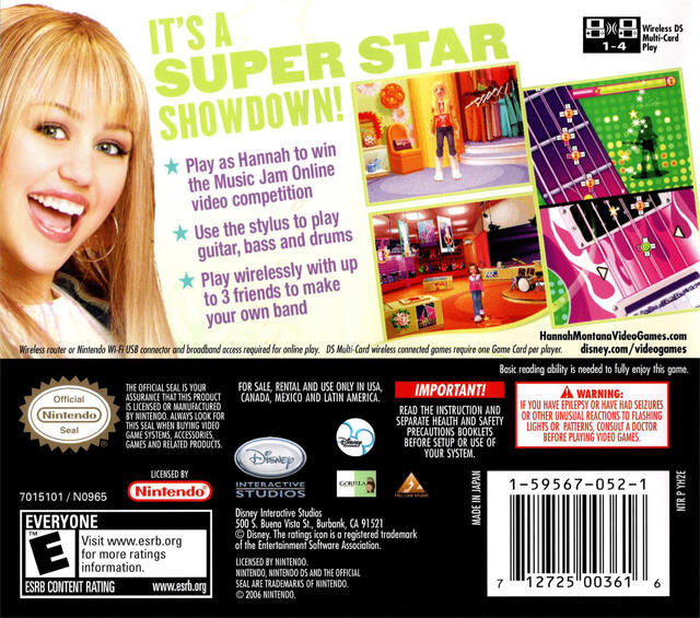 Hannah Montana: Music Jam (used)