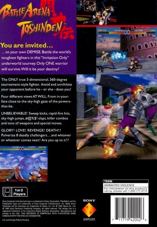 Battle Arena Toshinden (usagé)