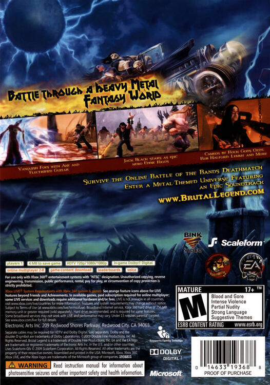 Brütal Legend (usagé)