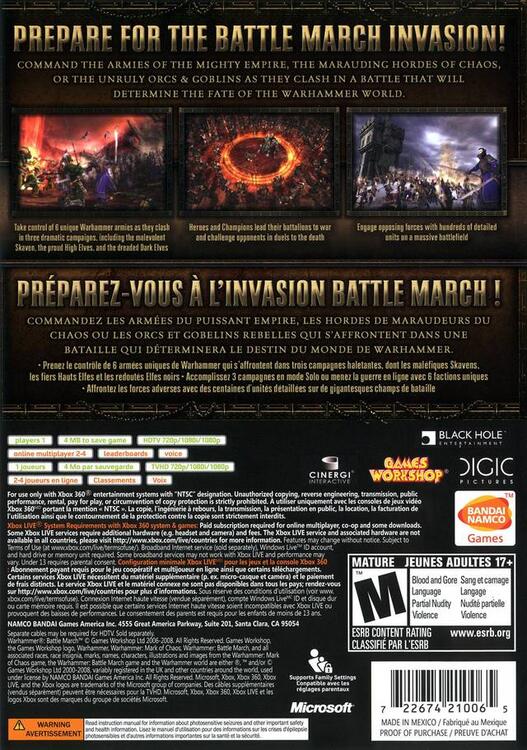 Warhammer: Battle March (usagé)