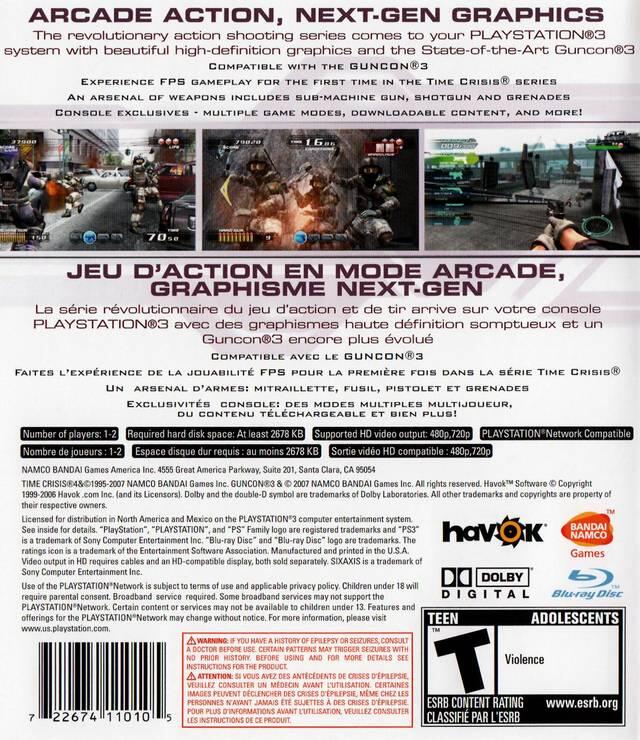 Time Crisis 4 (usagé)