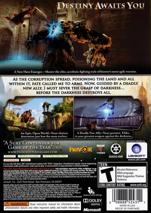Prince of Persia (usagé)