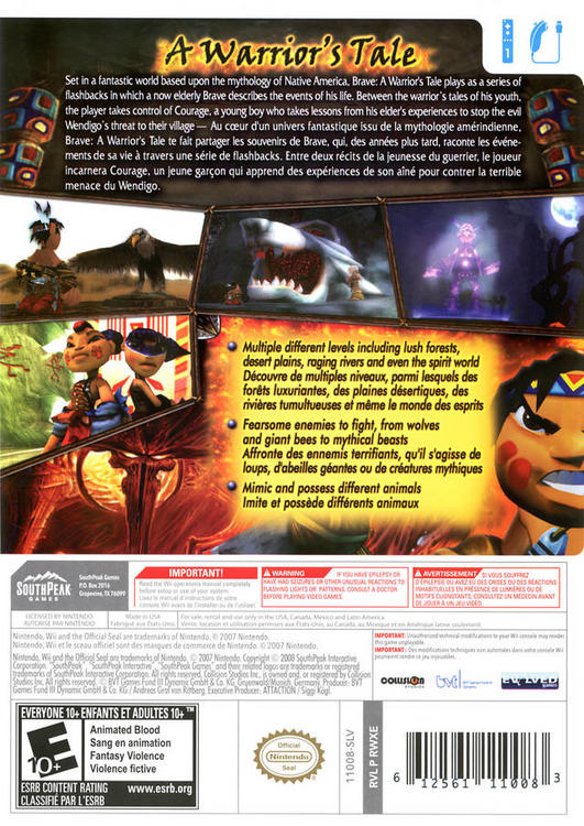 Brave: A Warrior's Tale (used)