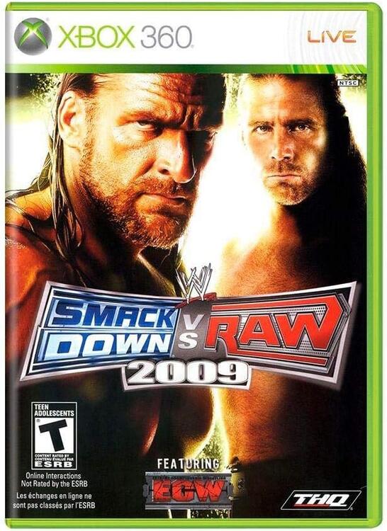 WWE Smack Down vs Raw 2009 (used)