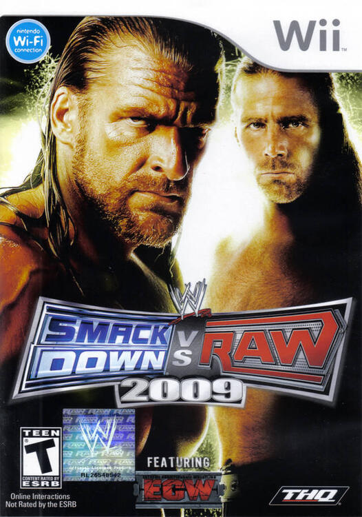 WWE Smackdown vs Raw 2009 (usagé)