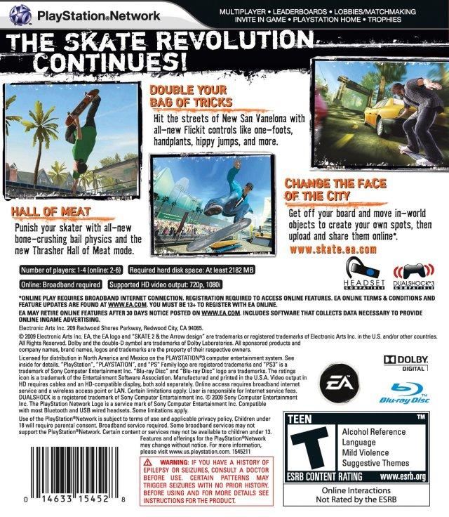 Skate 2 (usagé)