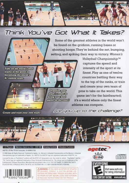 Women's Volleyball Championship (usagé)
