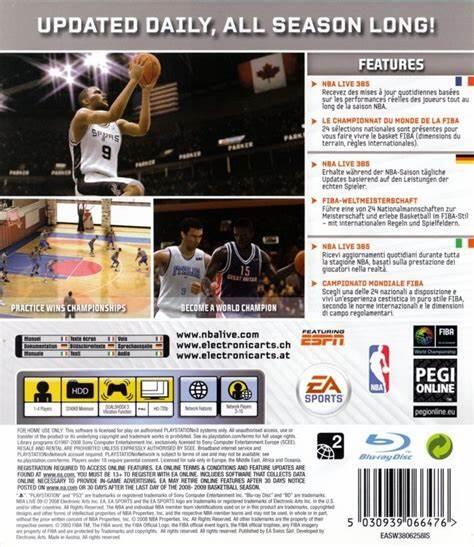 NBA Live 09 (usagé)