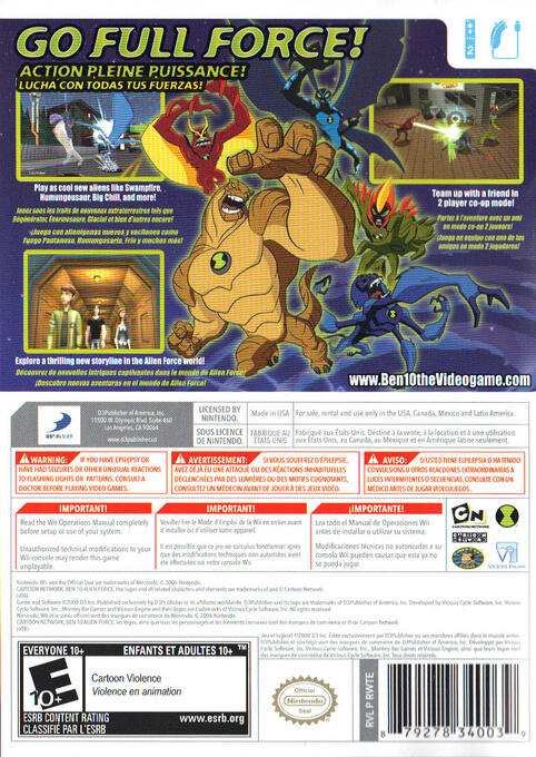 Ben 10: Alien Force (used)