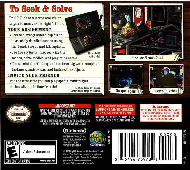 Mystery Case Files: MillionHeir (usagé)
