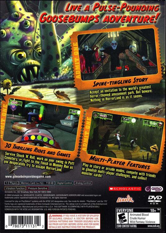 Goosebumps HorrorLand (used)
