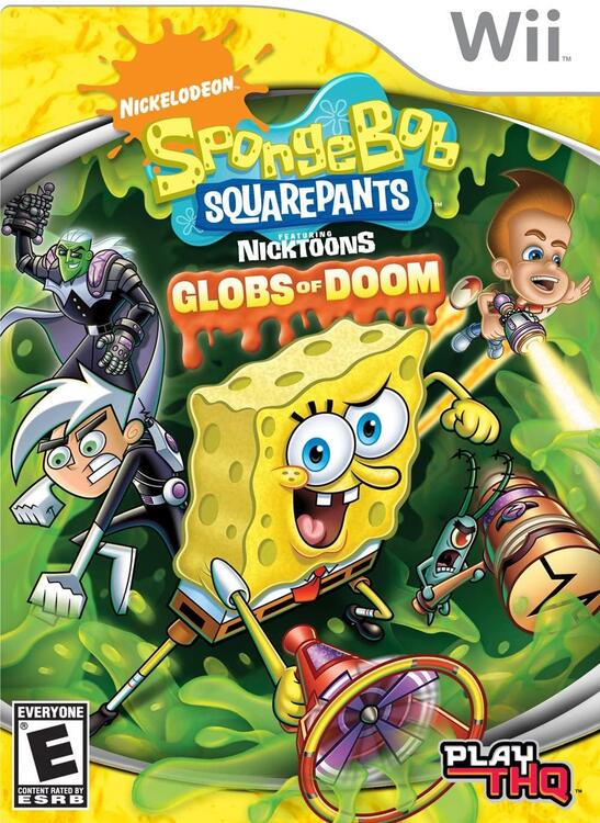 Spongebob Squarepants Featuring Nicktoons Globs of Doom (usagé)