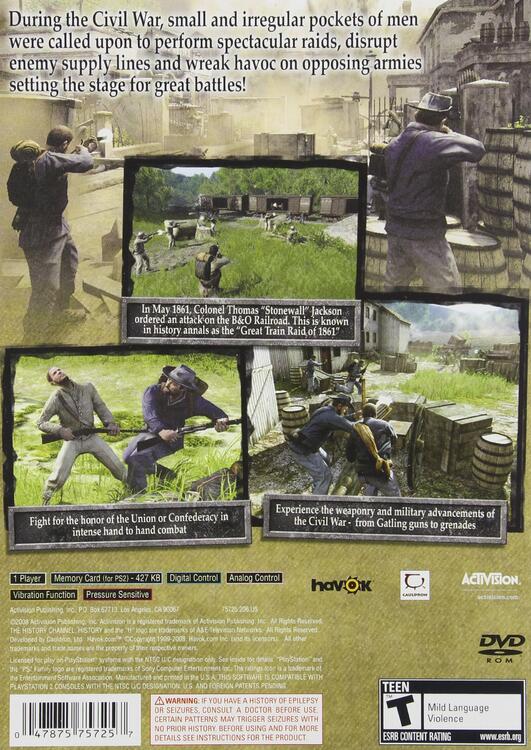 The History Channel: Civil War - Secret Missions (usagé)