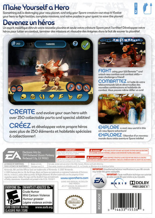 Spore Hero (used)
