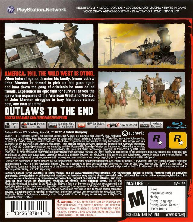 RED DEAD REDEMPTION (usagé)