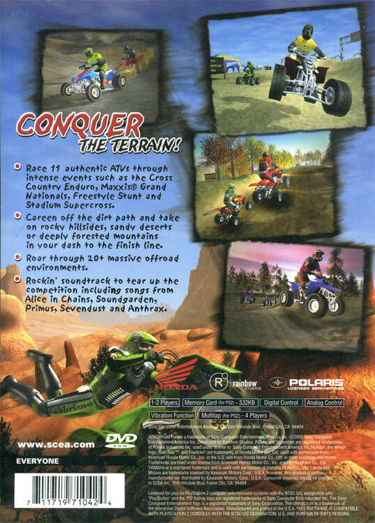 ATV Offroad Fury [Greatest Hits] (usagé)