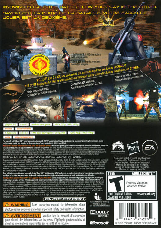 G.I. Joe: The Rise of Cobra (usagé)