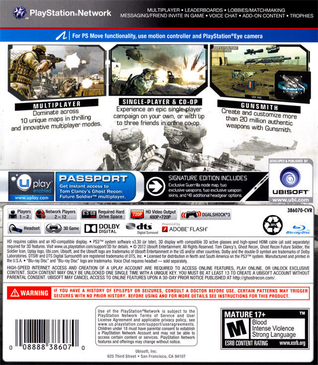 Tom Clancy's Ghost Recon: Future Soldier  [Greatest Hits] (usagé)