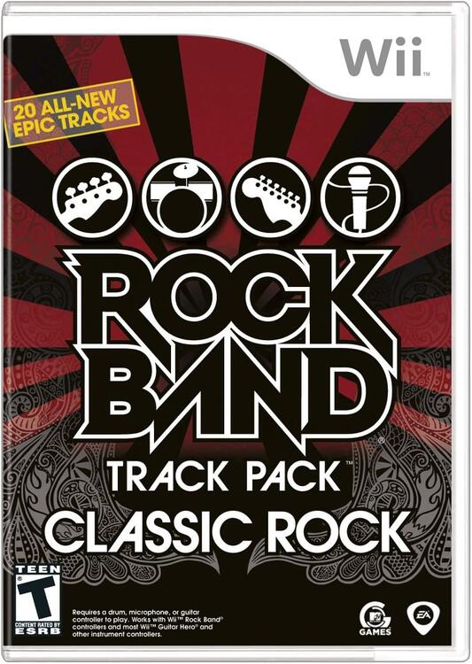 Rock Band Track Pack Classic Rock (usagé)