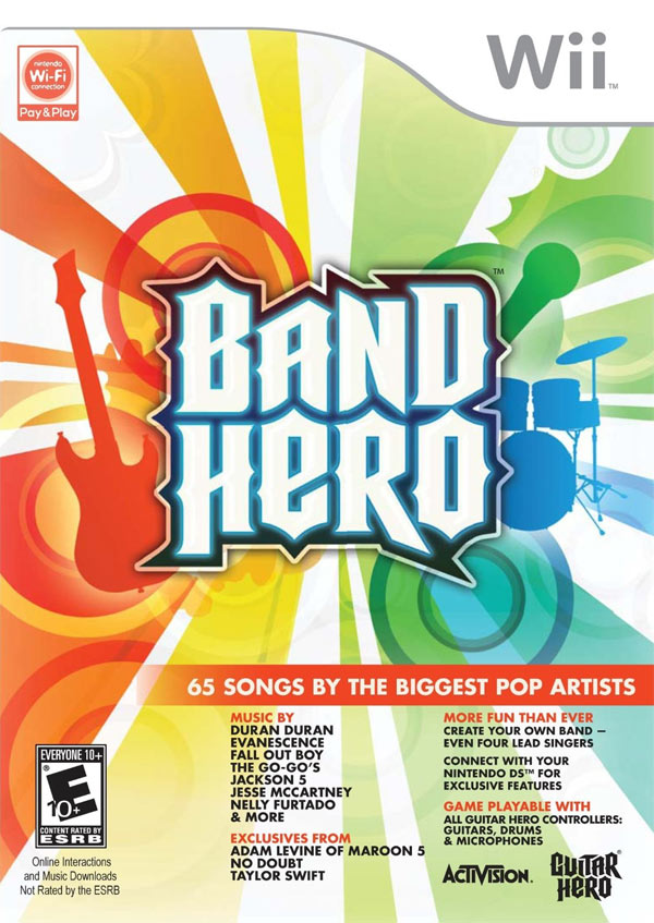 Band Hero (instruments not included) (used)