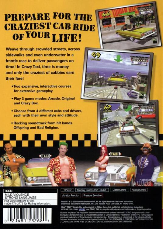 Crazy Taxi [Greatest Hits] (used)