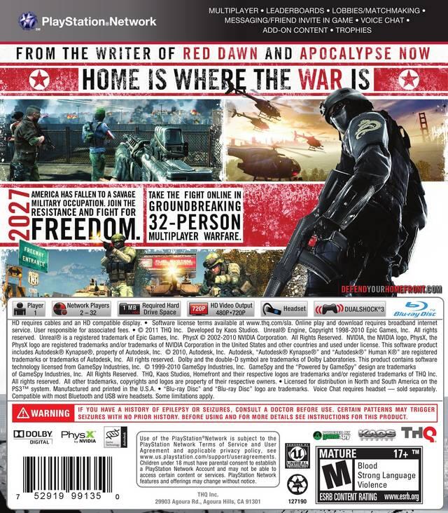 Homefront (usagé)
