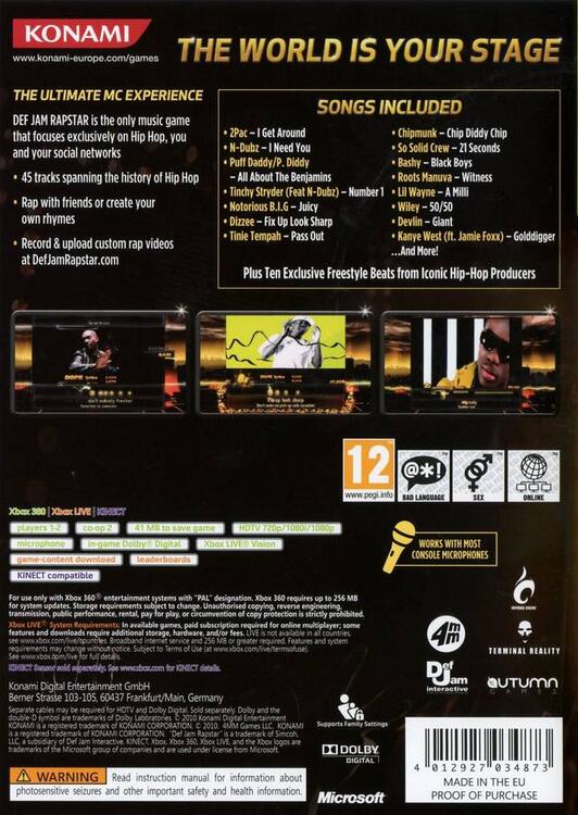 Def Jam Rapstar (usagé)
