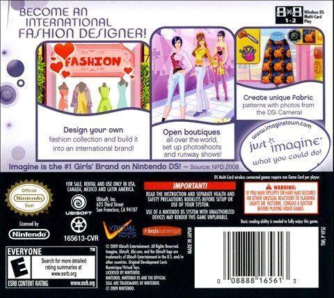 Imagine: Fashion Designer World Tour (used)