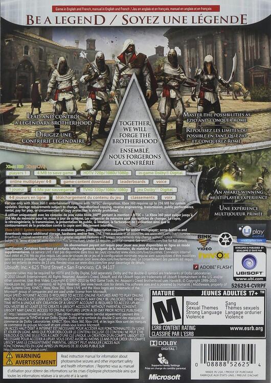 Assassin's Creed - Brotherhood (usagé)