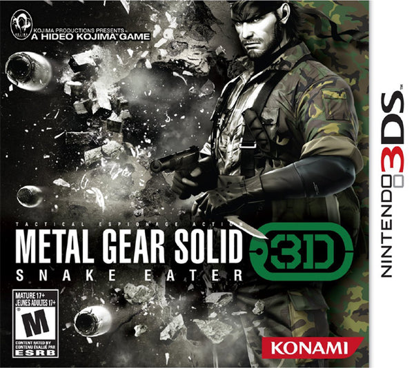 Metal Gear Solid 3D:  Snake Eater (usagé)