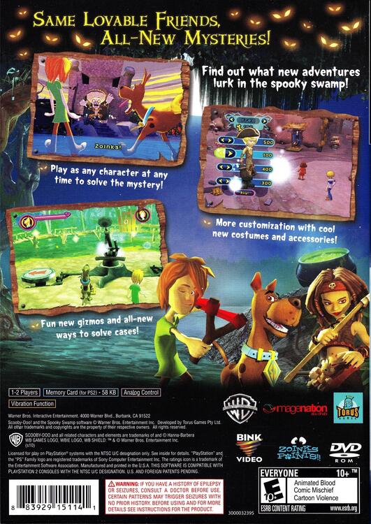 Scooby-Doo! and the Spooky Swamp (used)
