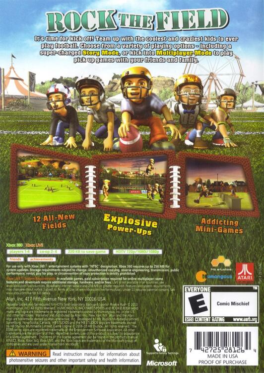 Backyard Sports: Rookie Rush (usagé)