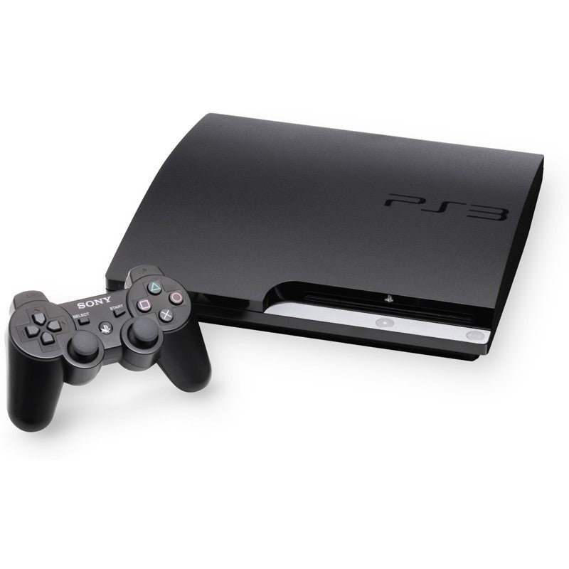 Sony PlayStation 3 modèle 2 (slim) - Noire - 320GB (usagé)
