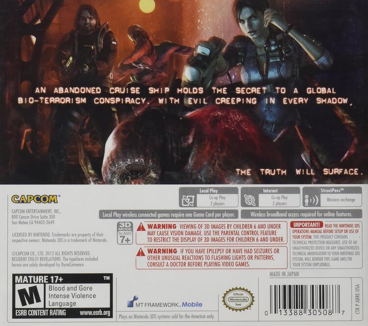 Resident Evil Revelations (used)