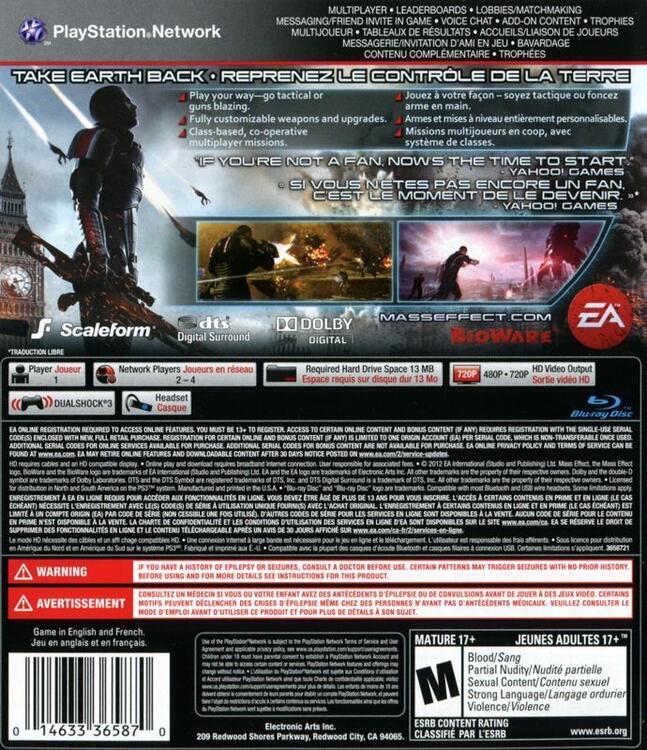 Mass Effect 3 (usagé)