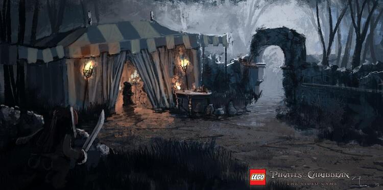 LEGO PIRATES OF THE CARIBBEAN - THE VIDEO GAME (usagé)