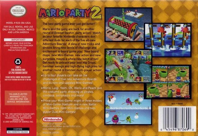 Mario Party 2 (used)