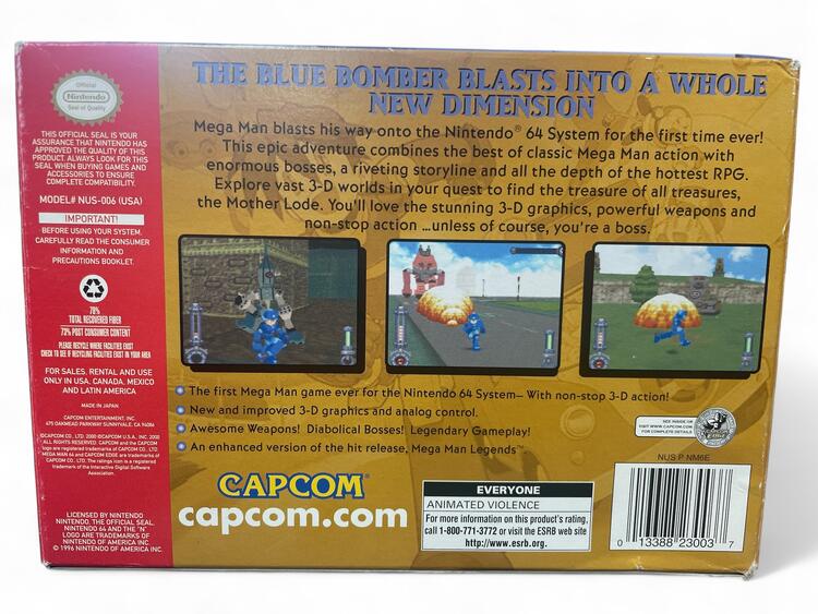 Mega Man 64  (Box Only, no Insert) (usagé)