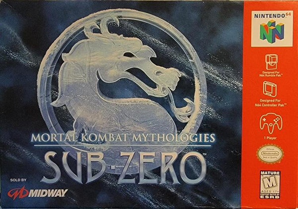 Mortal Kombat Mythologies: Sub-Zero (used)