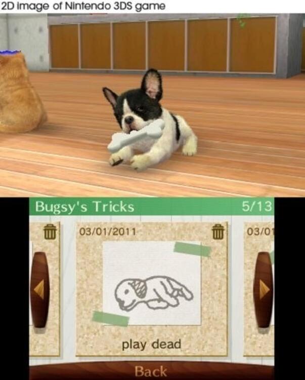 Nintendogs + Cats: French Bulldog & New Friends (used)