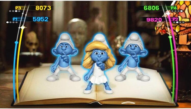 The Smurfs - Dance Party (used)