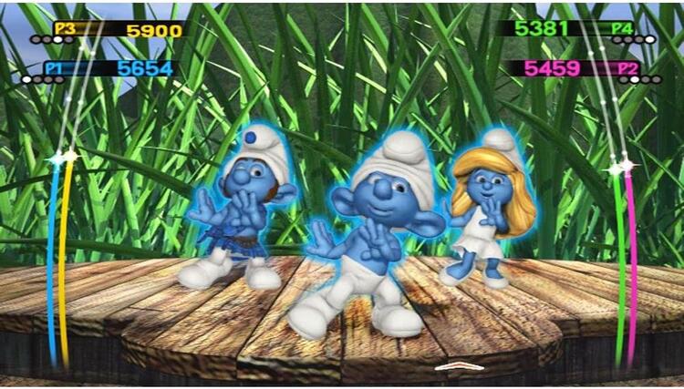 The Smurfs - Dance Party (used)