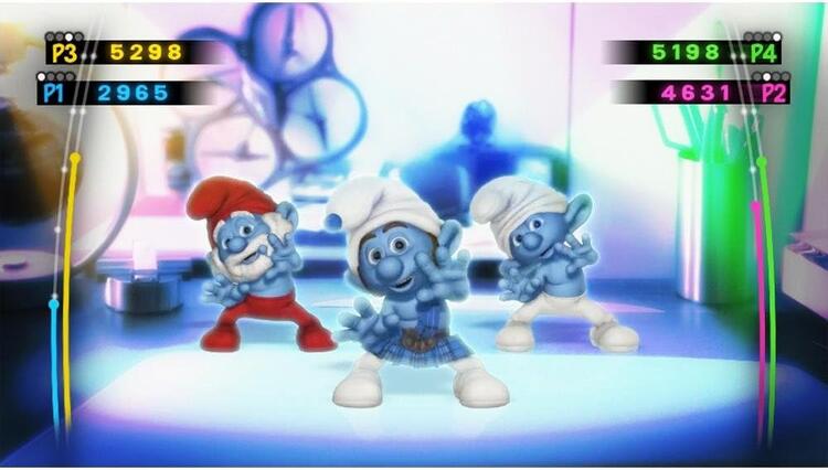The Smurfs - Dance Party (used)