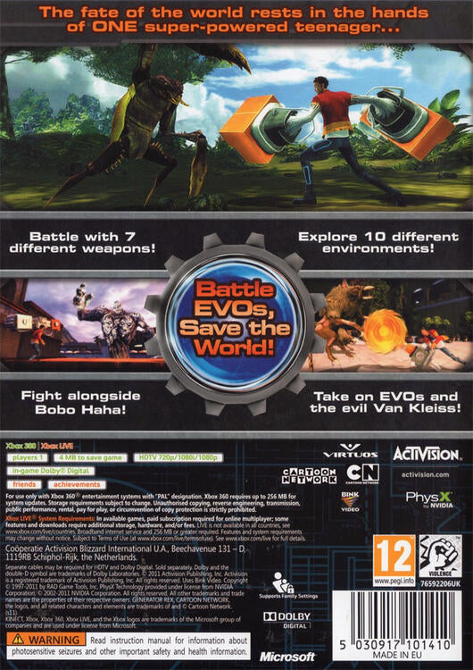 Generator Rex: Agent of Providence (usagé)
