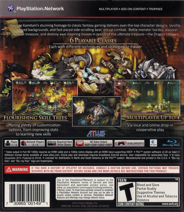Dragon's Crown (usagé)