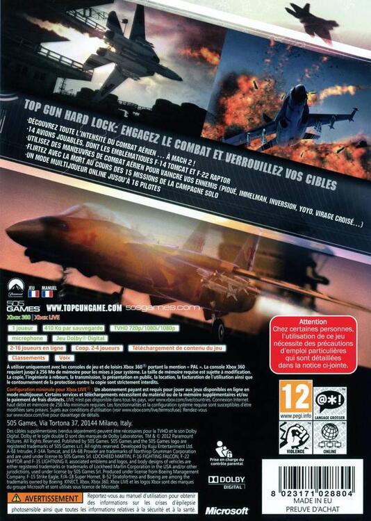 Top Gun: Hard Lock (used)