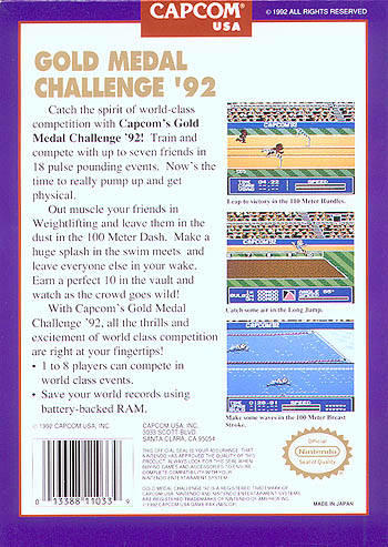 Gold Medal Challenge '92 (used)