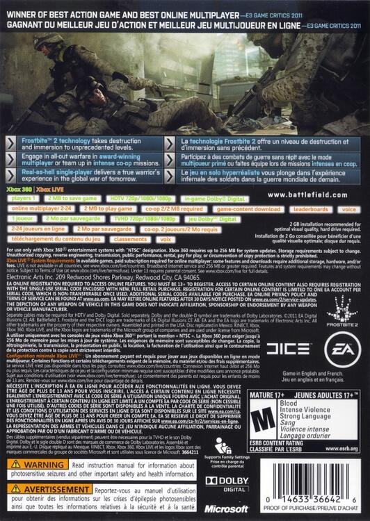 Battlefield 3 (usagé)